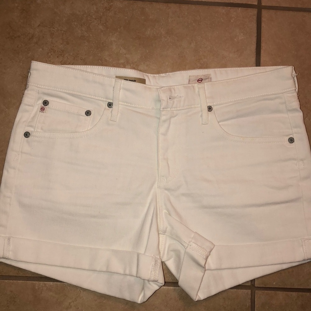 Adriano Goldschmied White jean shorts